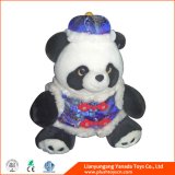 25cm Coat Simulation Plush Panda Toys