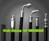 Hydraulic Hose Fittings with Rubber Hose (Hose Assembly)