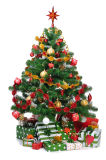 Christmas Manufacture PE&PVC Plastic Christmas Tree, Green Plastic Outdoor Christmas Tree, Plastic Christmas Tree on Market