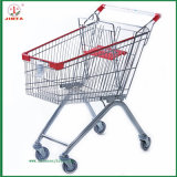 100L Store Shopping Trolley Shopping Cart (JT-E03)