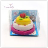 Cake Shape 3D Eraser, School Supply, Promotional Gift