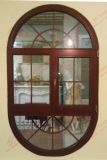 Oval Shape Aluminium Clad Wood Casement Window (AW-ACW31)