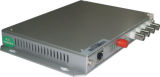 Four-Line Digital Video-Audio/ Date/ Ethernet Fiber Optical Mux