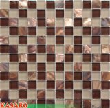 Glass Mosaic Mix Shell Mosaic Bathroom Mosaic Tile Wall Decoration (KSL6648)