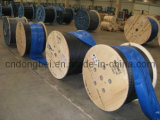GYXTW--Loose Tube Armored 6 Core Fiber Optic Cable