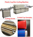 Automatic PP/PS/Pet Cup/Glass Rim Curling Machinery