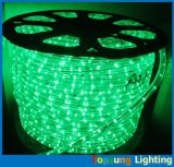 10mm Dimmable LED Rope Lights Green Christmas Decoration