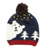 Christmas Knitting Hat with Jacquard