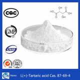 99% Pharmaceutical Intermediate CAS. 87-69-4 L (+) -Tartaric Acid Chemical Formula