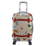 New Arrival Hard Luggage with Aluminum Trolley