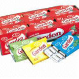 Garden Chewing Gum Candy, Available in Various Candy Shapes