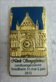 High Quality Brass Cloisonne Brooch Pin Badge for Church (badge-107)