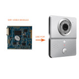 WiFi Video Doorbell with 100m WiFi Transmission Range and APP Viewing on Smartphone Function