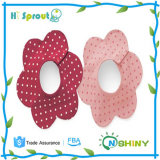 DOT Print and Two Colors Shaped Baby Neck Bib