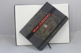 Office Notebook with Elastic Band, A5 PU Leather Notebook Stationery