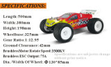2.4G 4WD Hsp 94061 1/8th Sacle Brushless Version Electric Powered off Road Truggy Car