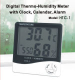 Digital Thermo-humidty Meter with Clock, Calendar & Alarm (HTC-1)