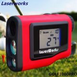 Golf Rangefinder 1000m Laser Range Angle Golf Distance Measurement Monocular Telescope with LCD Waterproof Hunting