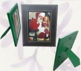 Green PU Leather Stand Photo Frame (PA-003)