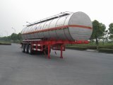40000L Carbon Steel Q345 Tank Trailer for Chemical Fluid Delivery Hzz9406ghy