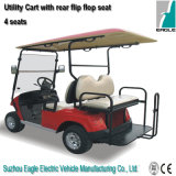 Electric Utility Car (EG2028KSZ, 4-Person, with Rear Flip-Flop Seat)