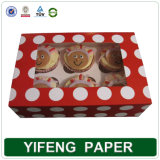 Fancy Decorative Custom Cheap Cupcake Box (YF-389)