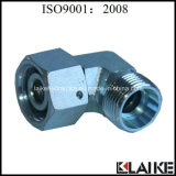 90degree Elbow BSPT Male Carbon Steel Hydraulic Tube Fitting (1CT9)