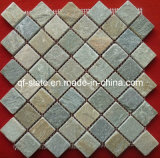 High Quality Beige Slate Golden Mosaic for Bathroom Decorative
