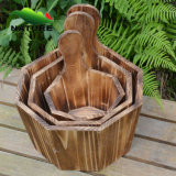 High Quality Wooden Flower Pot Cover and Pots