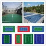 Itf Chinese Tennis Court Polyurethane Flooring