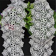 New Arrival Elegant Fancy Embroidered Bridal Lace Trim