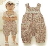 Hot Sale Strape Solid Lace Baby Rompers