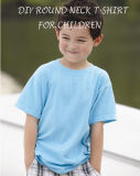 100% Cotton Customized Children's Short Sleeve T-Shirt, DIY Kindergarten Children T-Shirt, Uniform
