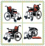 Foldable High Back Invalid Power Electric Wheelchair (Bz-6101)