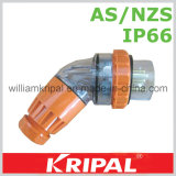 IP66 Waterproof Angled Plug