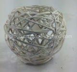 Handmade Decorative Round Wicker Willow Lantern