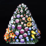 Christmas Tree Made in Porcelain (YH8194 size: 29x29x30.5cm)