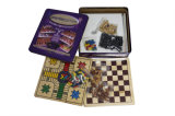 Game Set in Tin Box/Chess Set (CS-58)