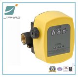 3-Digit Mechanical Fuel Flow Meter, Gas Meter/Aluminum Oval Gear Meter with Electronic Register