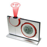 LCD Calendar Clock with Time & Temperature Projection (ERL-211)