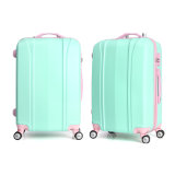 Contrast Color Cute Luggage Trolley