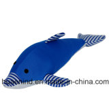 Plush Dolphin Blue Dog Toy, Pet Product