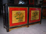 Antique Furniture---Mongolia Cabinet (ZX339) 