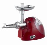 Electric Meat Grinder with Fashional Design, Reversible Function, Aluminum Meat Filling Pan