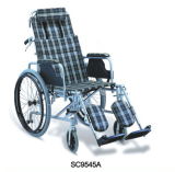 Aluminum Full Reclining Wheelchair (SC9045A)