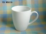 Ceramic Mug, White Mug, Porcelain Mug