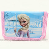 Wholesale 3 Folding Nylon Frozen Cartoon Wallet for Children