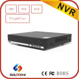 4megapixel 8CH Network Video Record NVR with Poe HDMI P2p