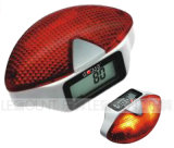 Distance and Calorie Measuring Pedometer with Safety Light (PD1067)