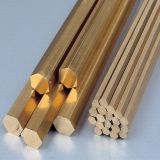 Brass Rod Material in All Kind of Shape, Brass Round Bar